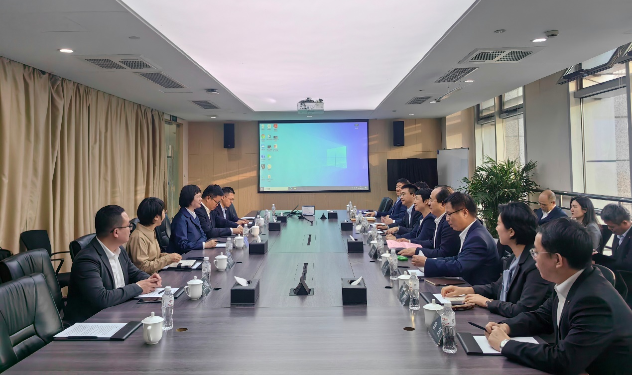 招商局集团总司理石岱与3044am永利集团股份洽谈相助