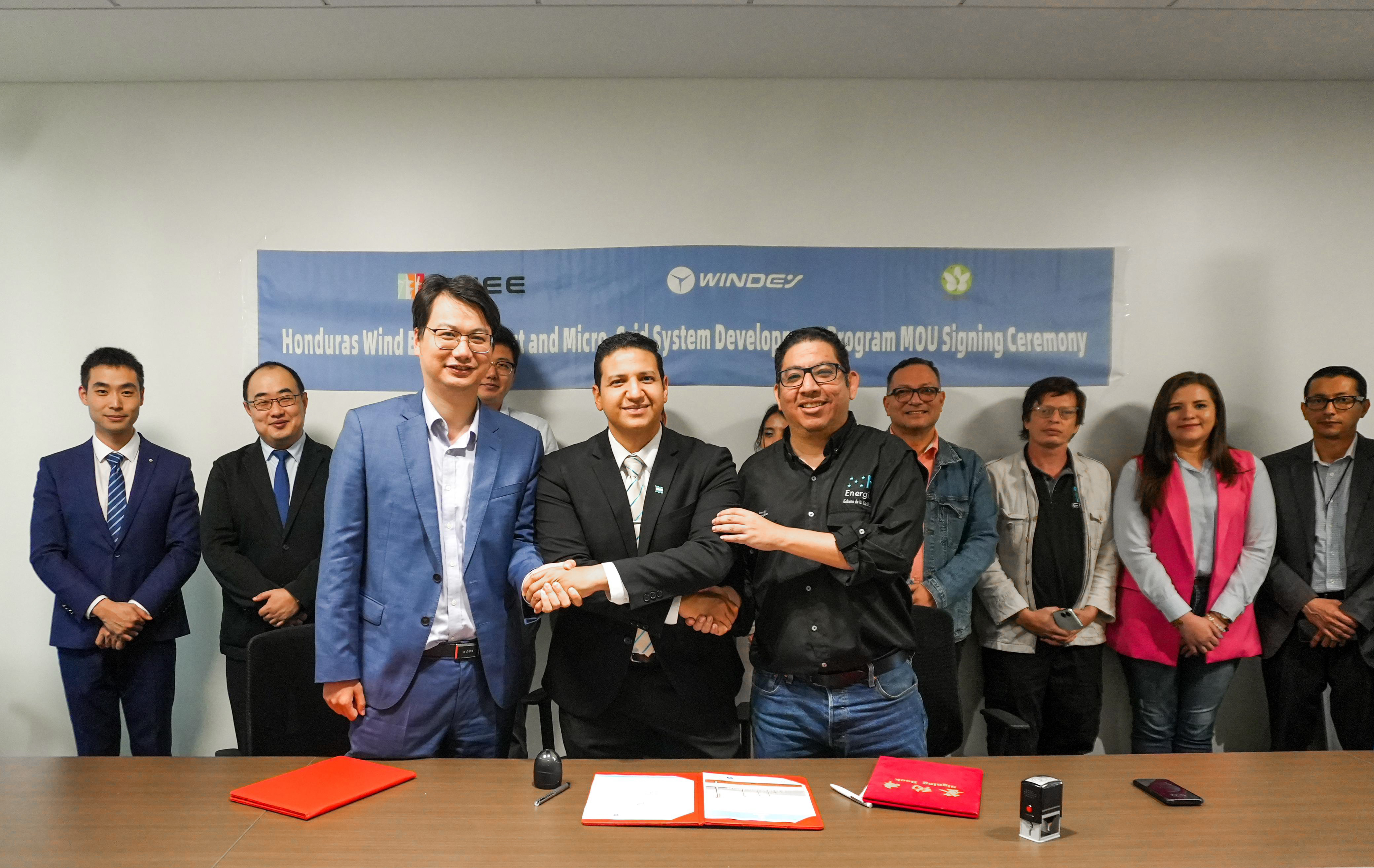 建交首个！3044am永利集团股份与洪都拉斯签署新能源相助体贴备忘录